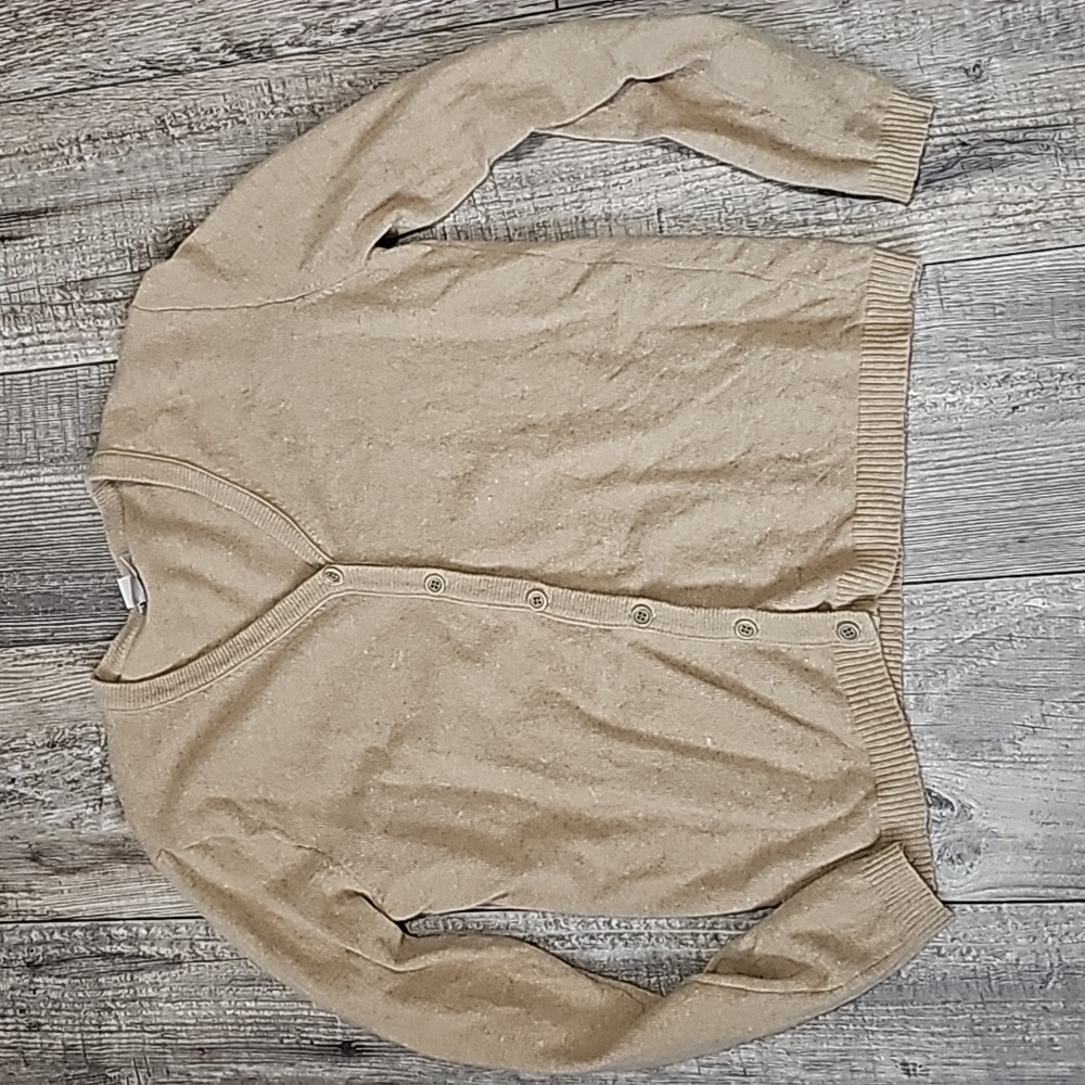J.crew 80% Lambswool Button Down Cardigan